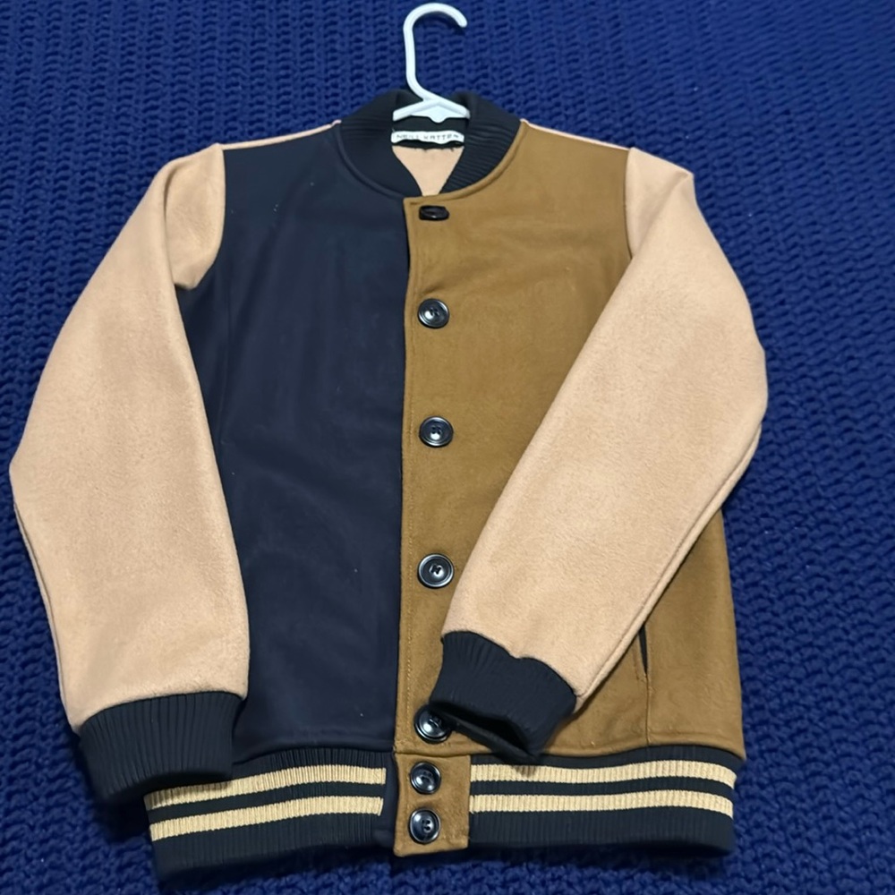 Neil Katter. bomber jacket for boys.